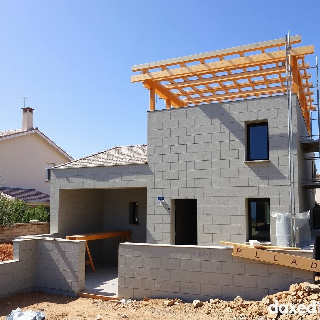 construction de maison individuelle à Fréjus (illustration)